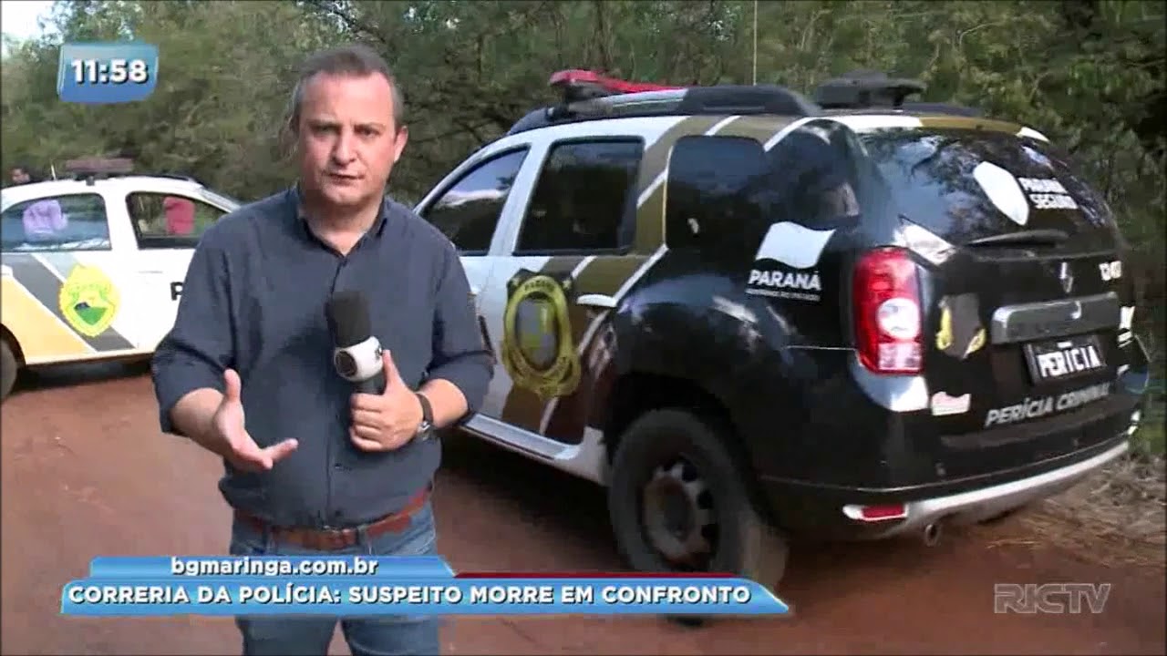 Suspeito de roubar carro morre em confronto a polícia