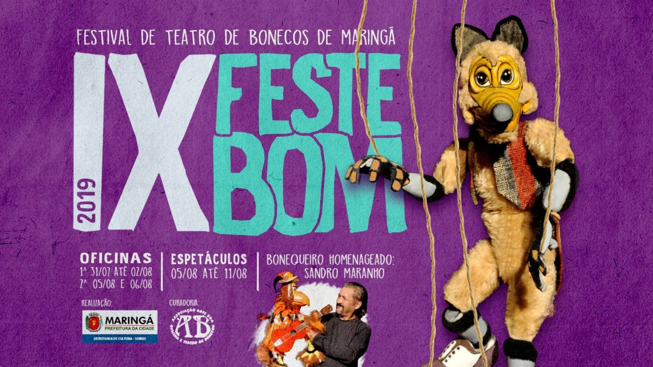 9º FESTEBOM- Festival de Teatro de Bonecos