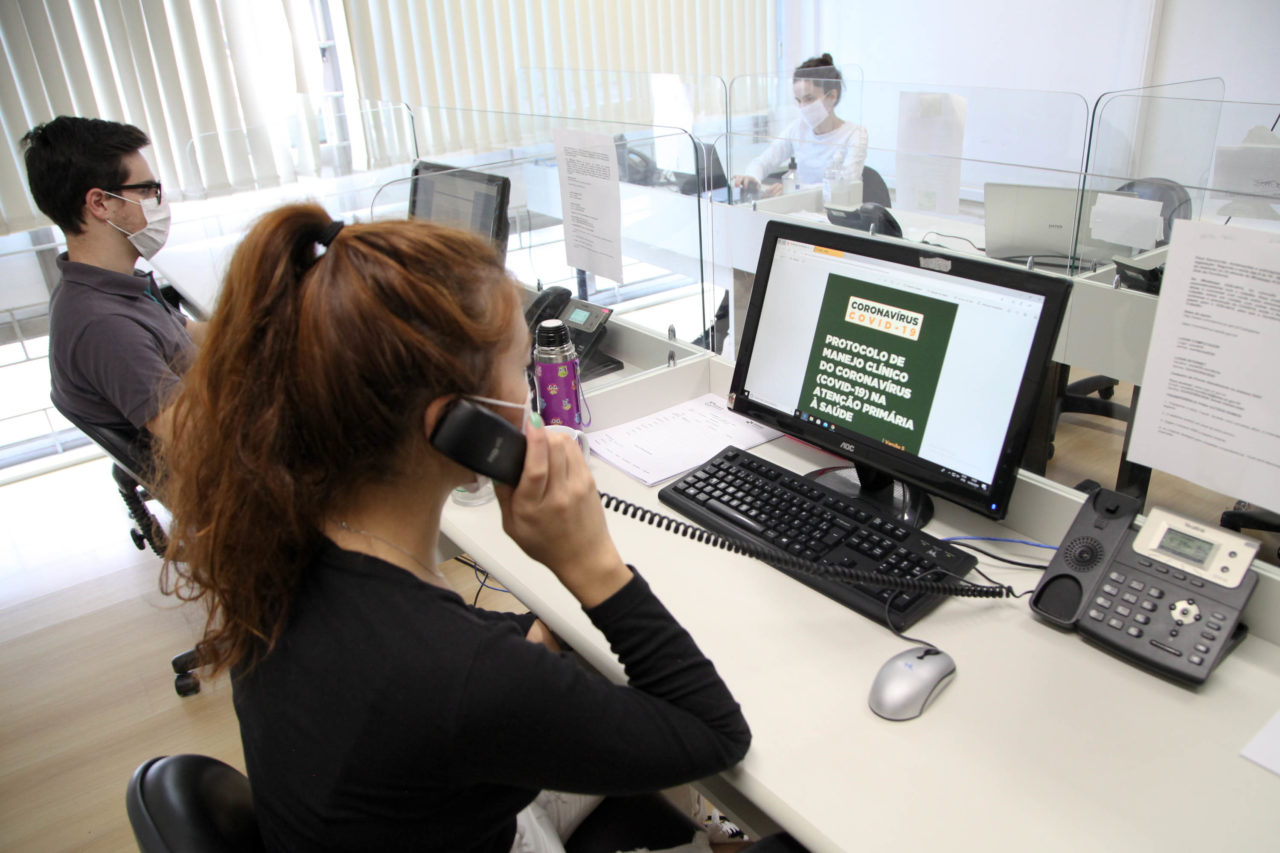  Atendimento coronavírus por telefone 