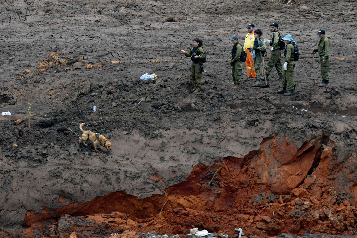  bombeiros encontram corpo Brumadinho 