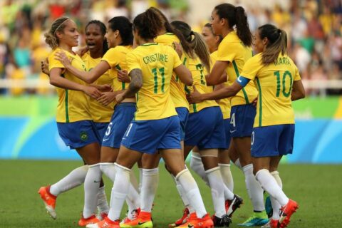  Brasil enfrenta França nas oitavas de final do Mundial Feminino. (Foto: divulgação Rio 2016) 