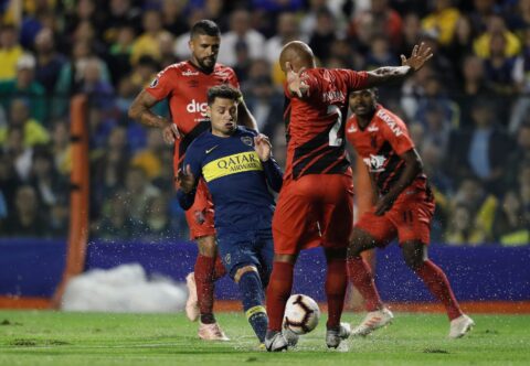  Athletico terá o Boca Juniors pela frente nas oitavas de final da Libertadores (FOTO: REPRODUÇÃO/ CABJ) 