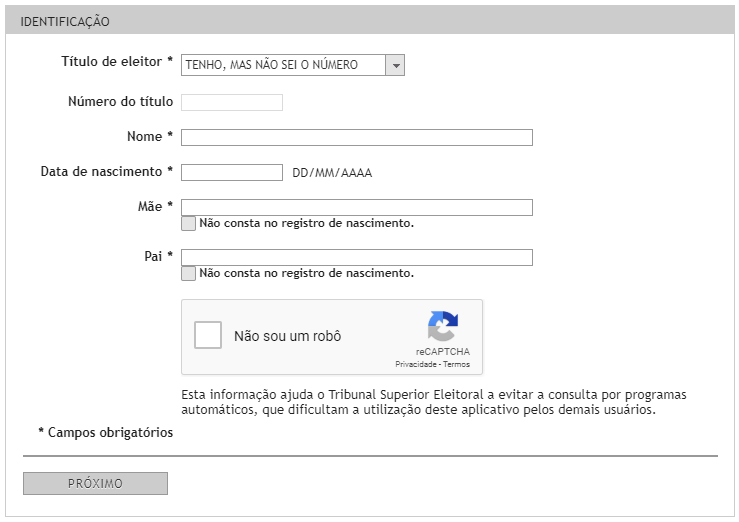 Quitação de multas eleitorais 