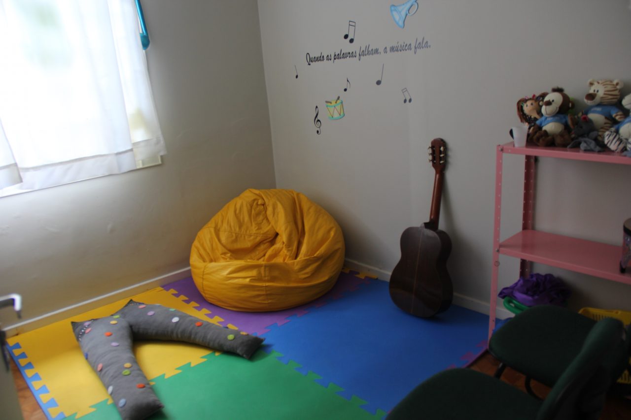 Sala de musicoterapia 