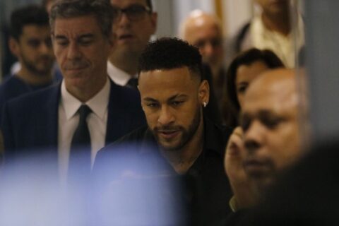  Neymar já prestou depoimento sobre o caso de estupro no Rio de Janeiro (FOTO: FERNANDO FRAZÃO/ AGÊNCIA BRASIL) 