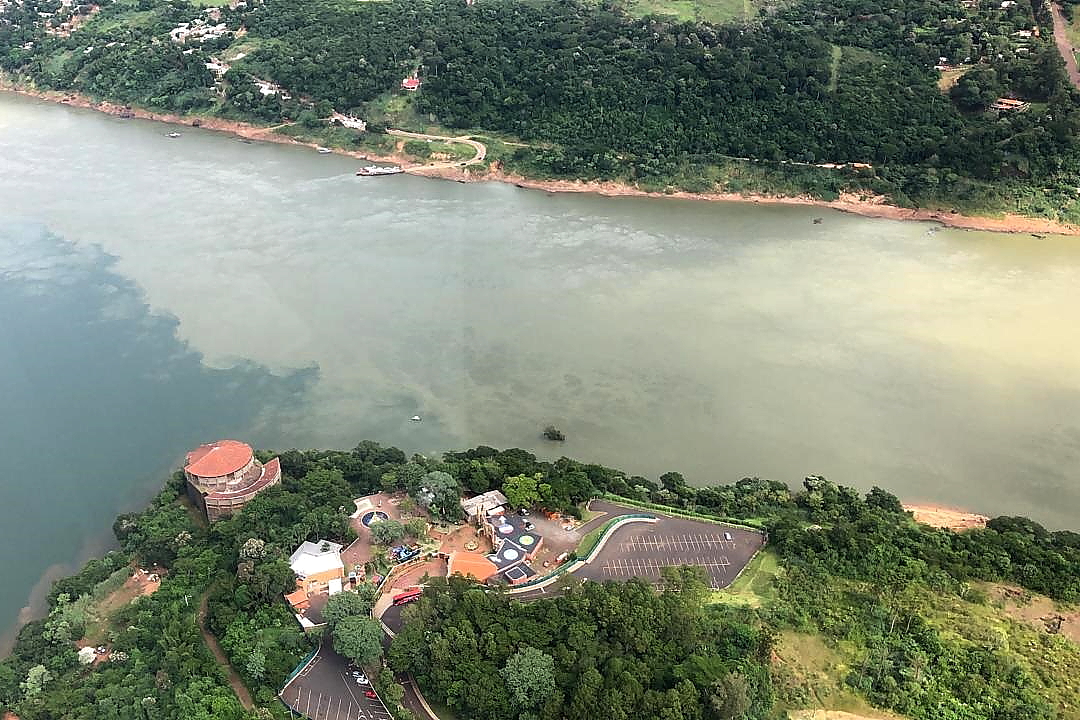 Local onde será construída a segunda ponte entre Brasil e Paraguai (FOTO: RICARDO BEZERRA/DIVULGAÇÃO)