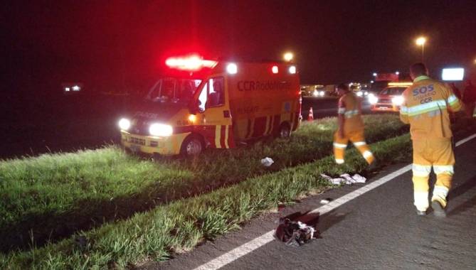  Homem tem braço decepado após ser atropelado na PR-151 (Foto: Márcio Lopes/Programa COP) 