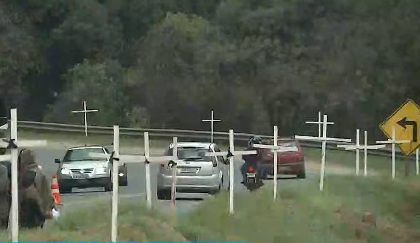  protesto rodovia dos minérios 