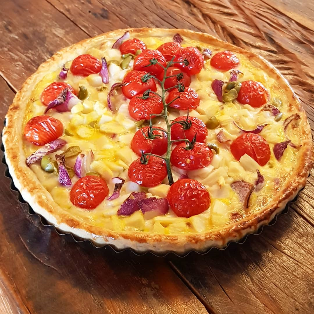 Torta Delícia feita pelo Chef Melchior Neto