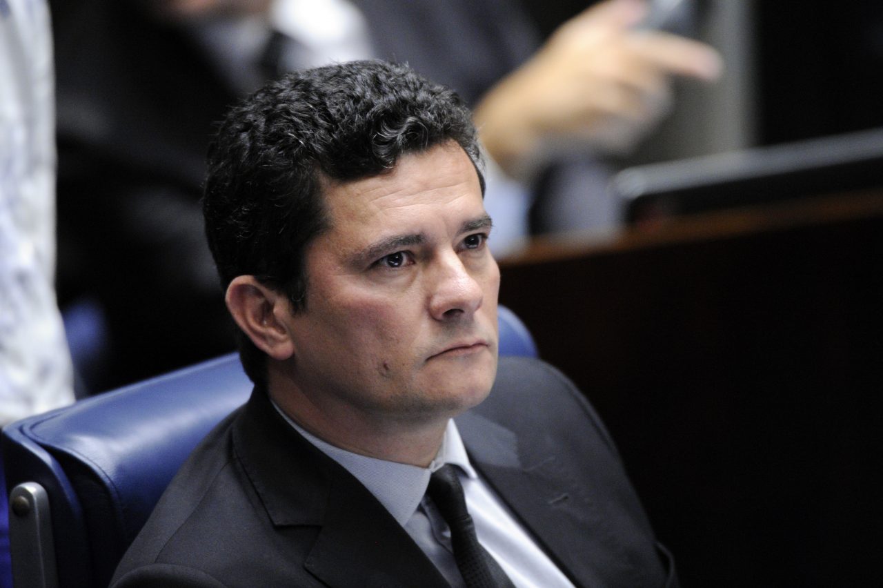  Conversa entre Sérgio Moro e Deltan Dallagnol sobre Lava Jato vaza na internet. (Foto: reprodução Senado Federal) 