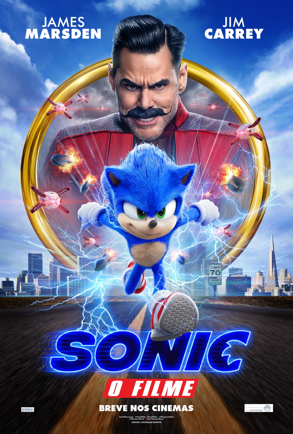 Paramount Pictures Brasil on X: PRONTO PRO COMBATE, mais veloz e mais  furioso. 🚁 #Sonic2OFilme chega voando somente nos cinemas no dia 7 abril!  🧡  / X