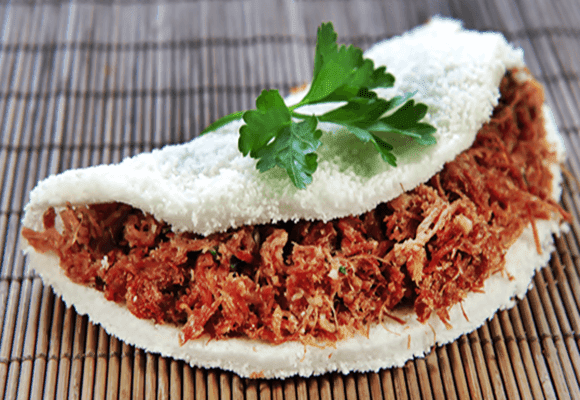 Tapioca de carne seca