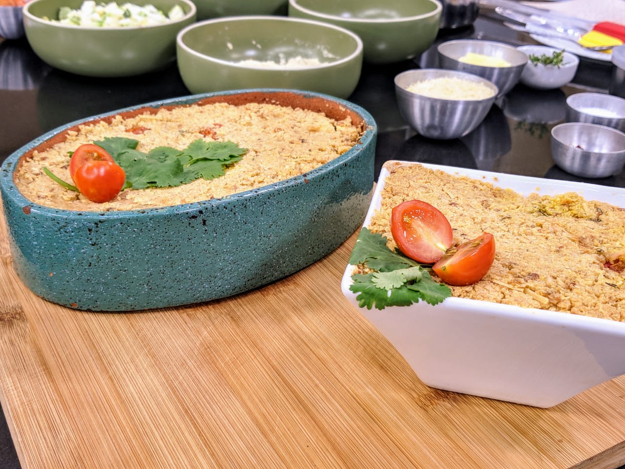  Receita de crumble de frango (Foto: redação RIC Mais) 