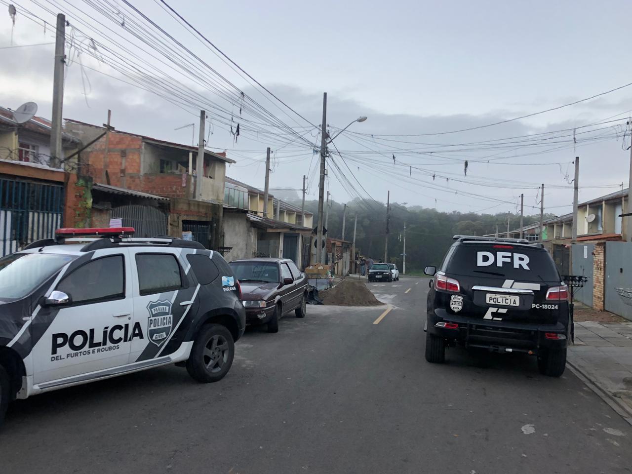  Polícia Civil prende integrantes de uma perigosa quadrilha de joias do Paraná. (Foto: Tais Santana, da RIC TV 