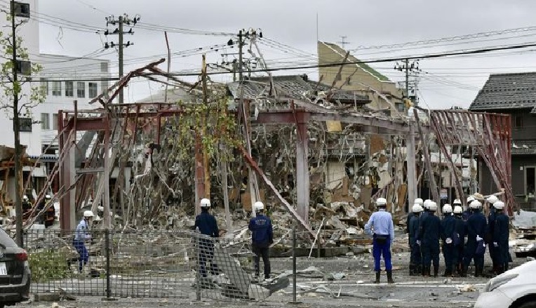  Explosão restaurante Japão 