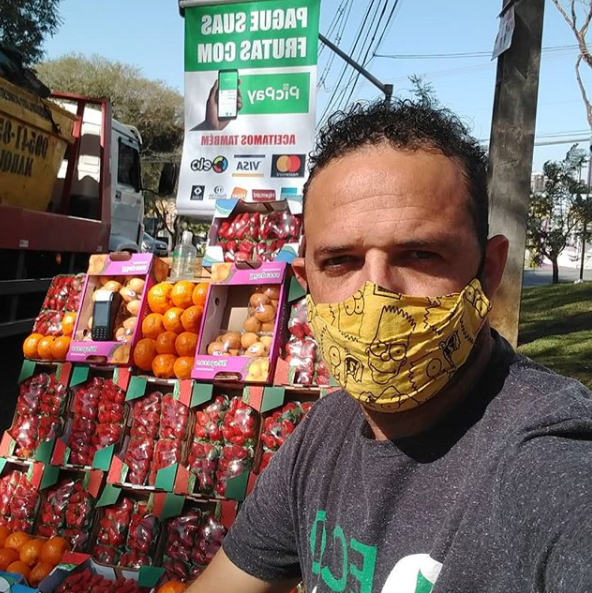 vendedor ambulante de frutas