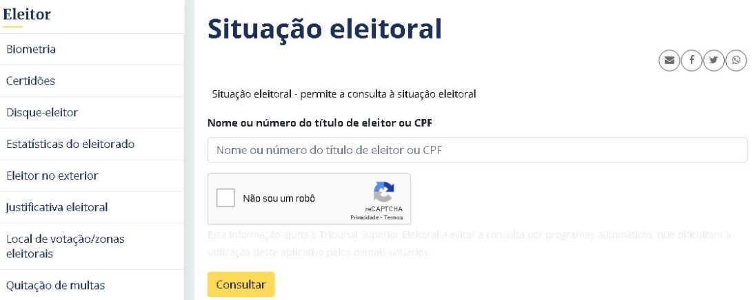 como saber se meu título de eleitor foi cancelado