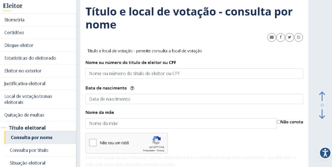 como saber meu título de eleitor