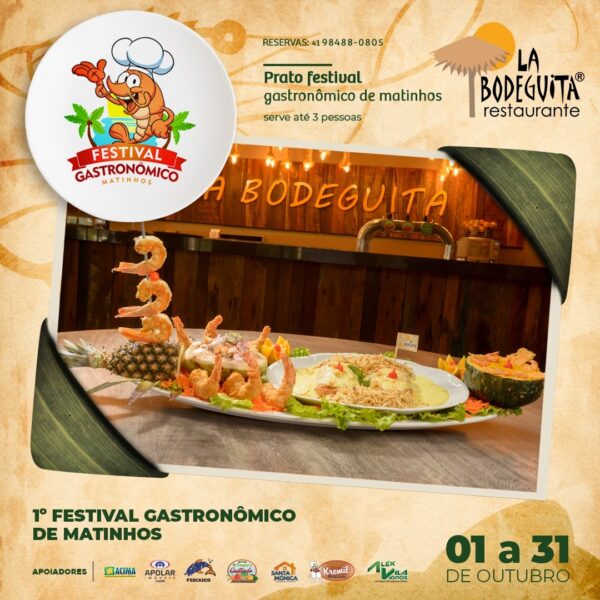 1º Festival Gastronômico de Matinhos 