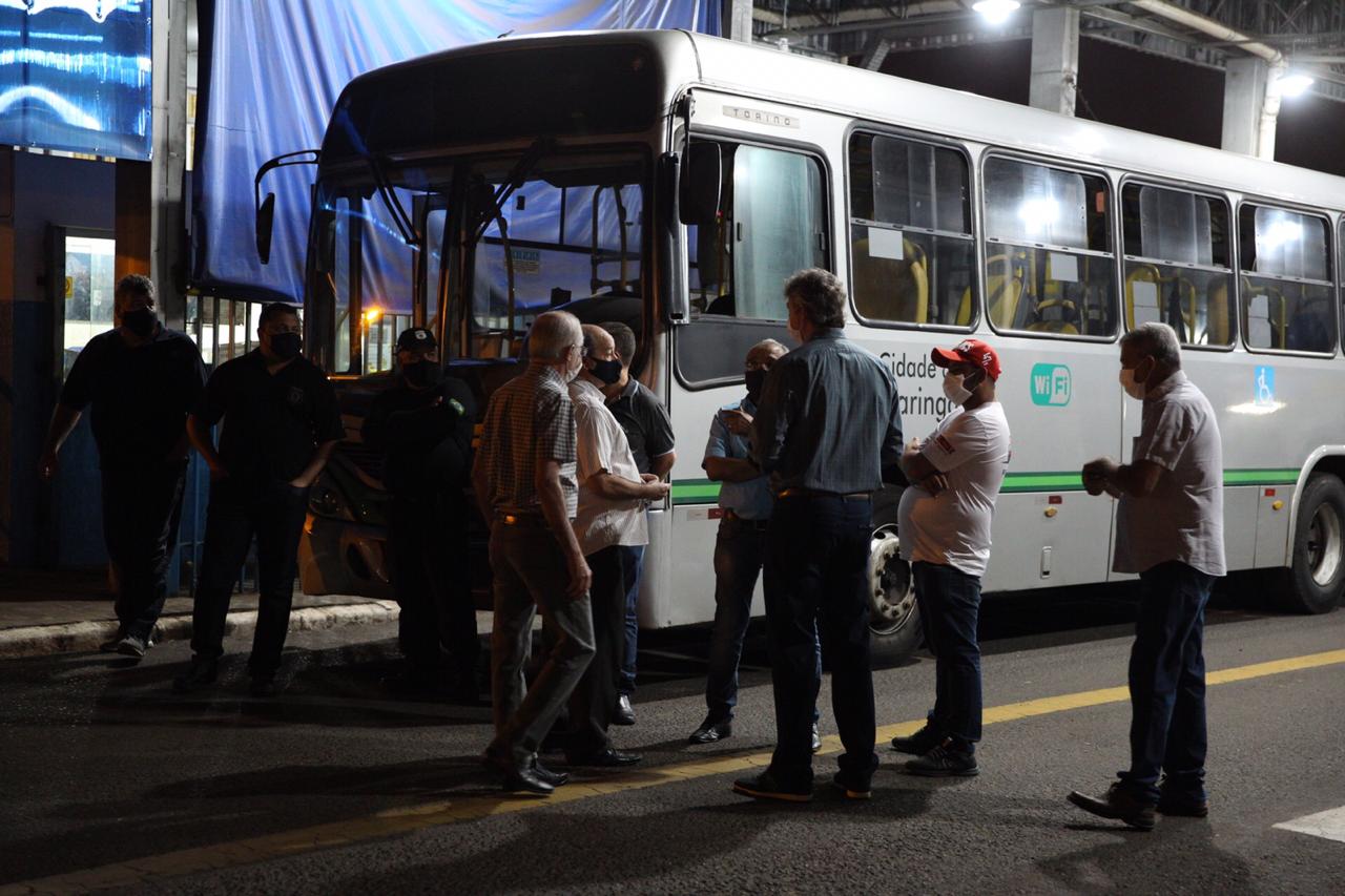  Greve do transporte coletivo segue em Maringá 