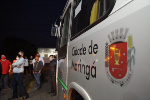  greve do transporte público continua em Maringá 