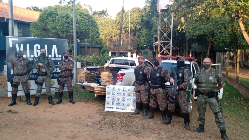  Casal é preso por tráfico de drogas em Querência do Norte 