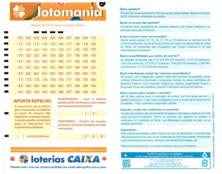 Mega da Virada: quanto custa apostar 20 números?, Loterias