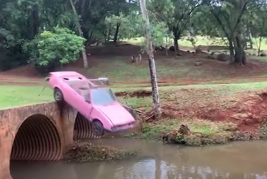  youtuber-joga-carro-lago 