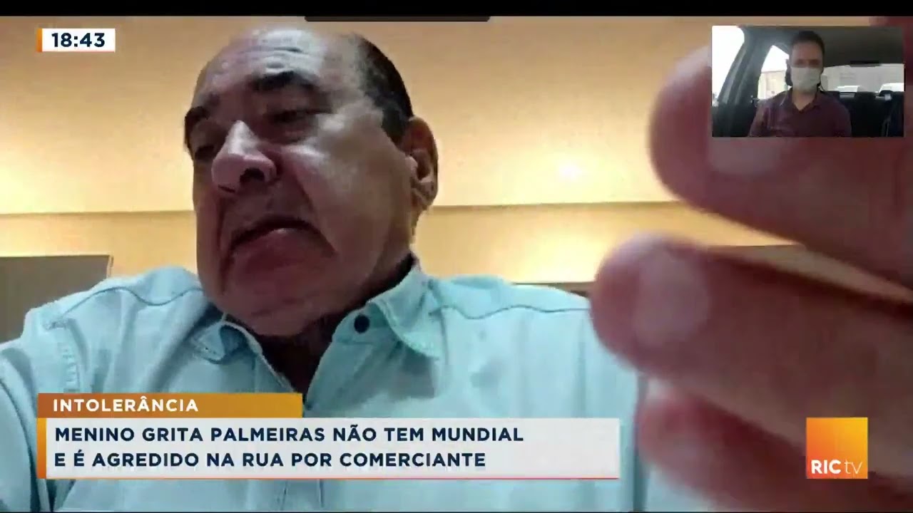 VÍDEO: Cantor diz que 'Palmeiras não tem Mundial' e é agredido em