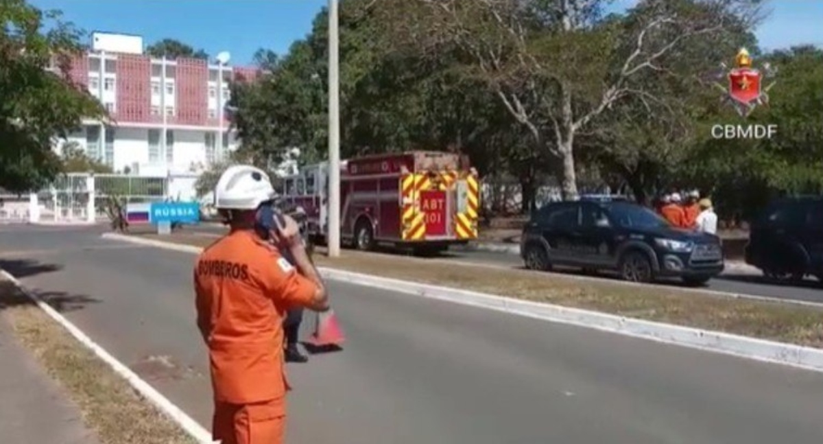  Embaixada da Rússia em Brasília recebe ameaça de bomba 