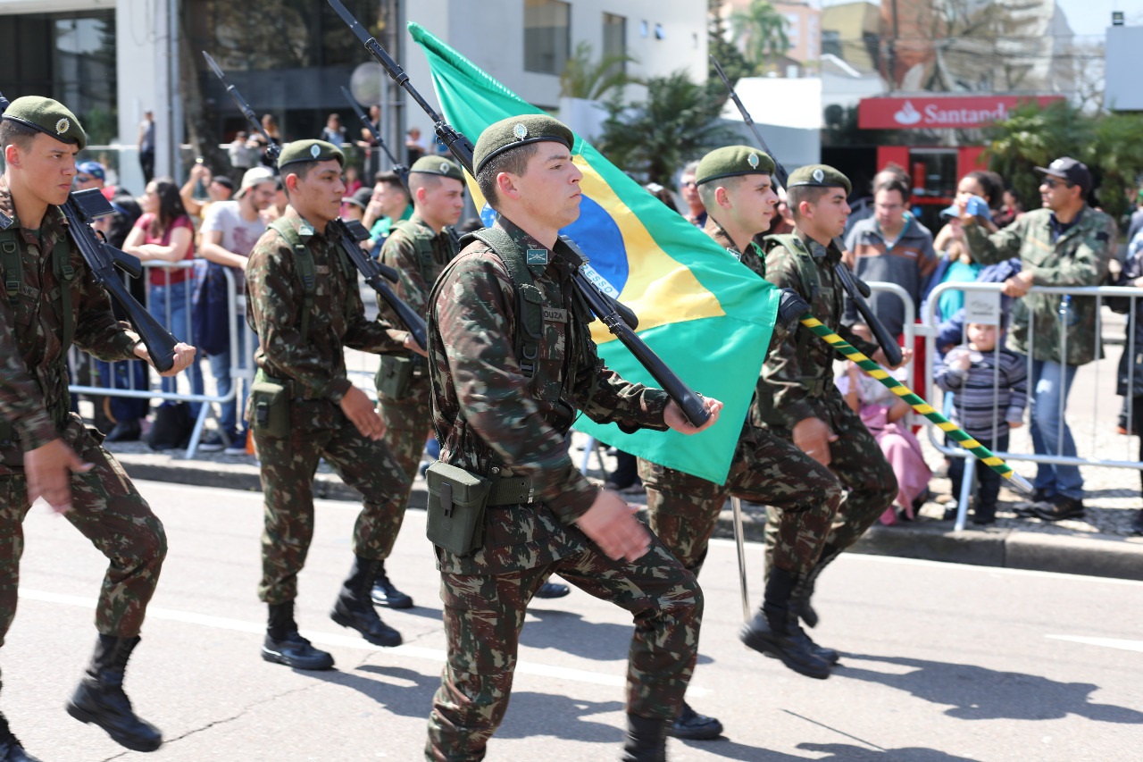 Curitiba volta a ter desfile de 7 de Setembro ap s dois anos RIC