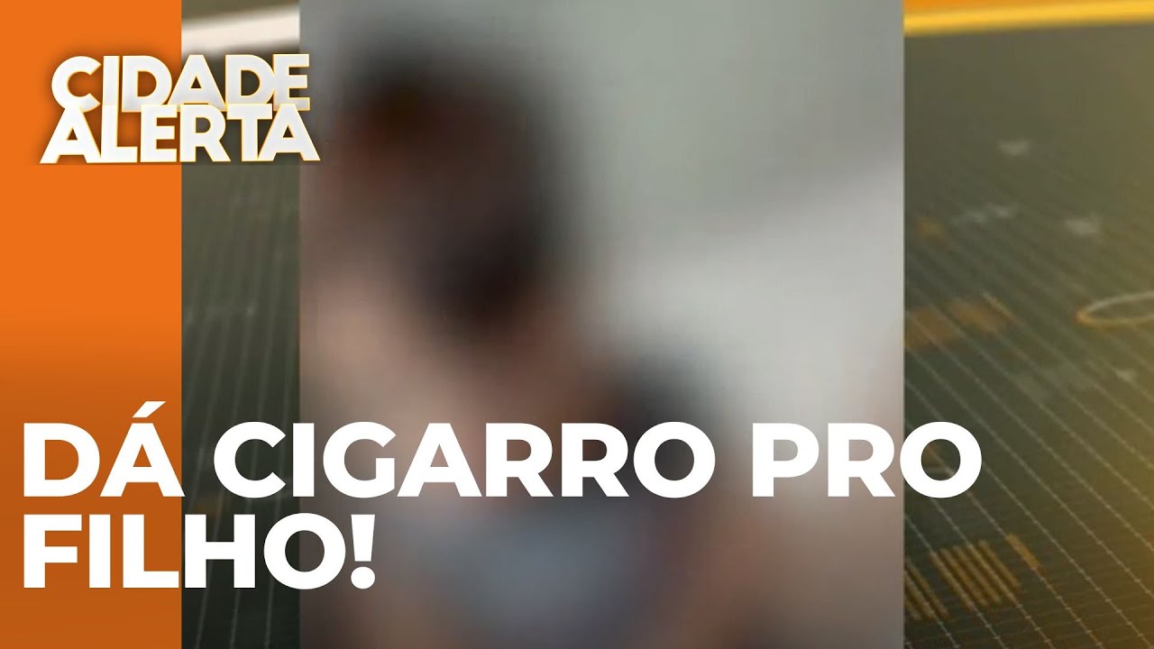 No Paraná, pai estava dando cigarro para o filho e imagens estão circulam  na internet - RIC.com.br