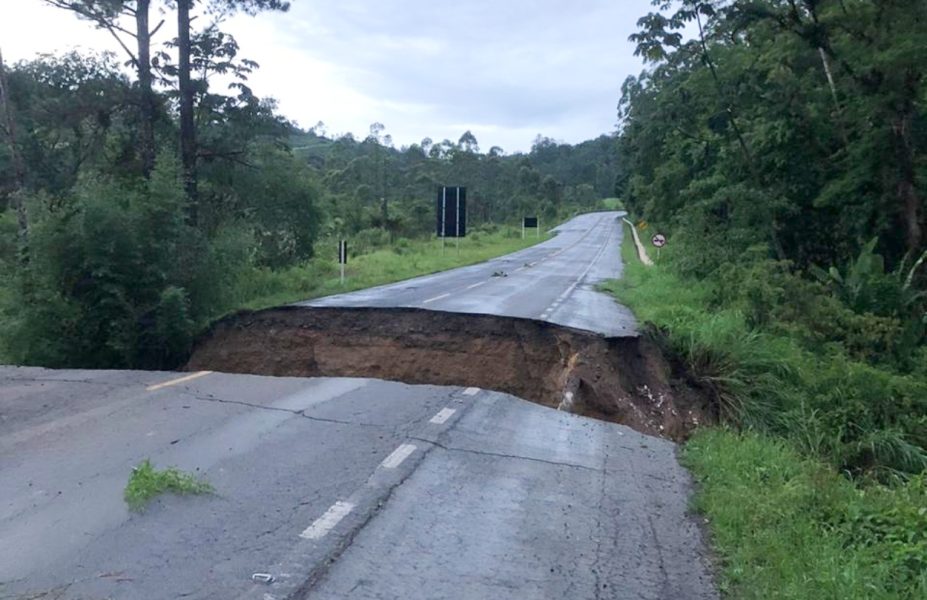 Pontos de bloqueio na BR-280