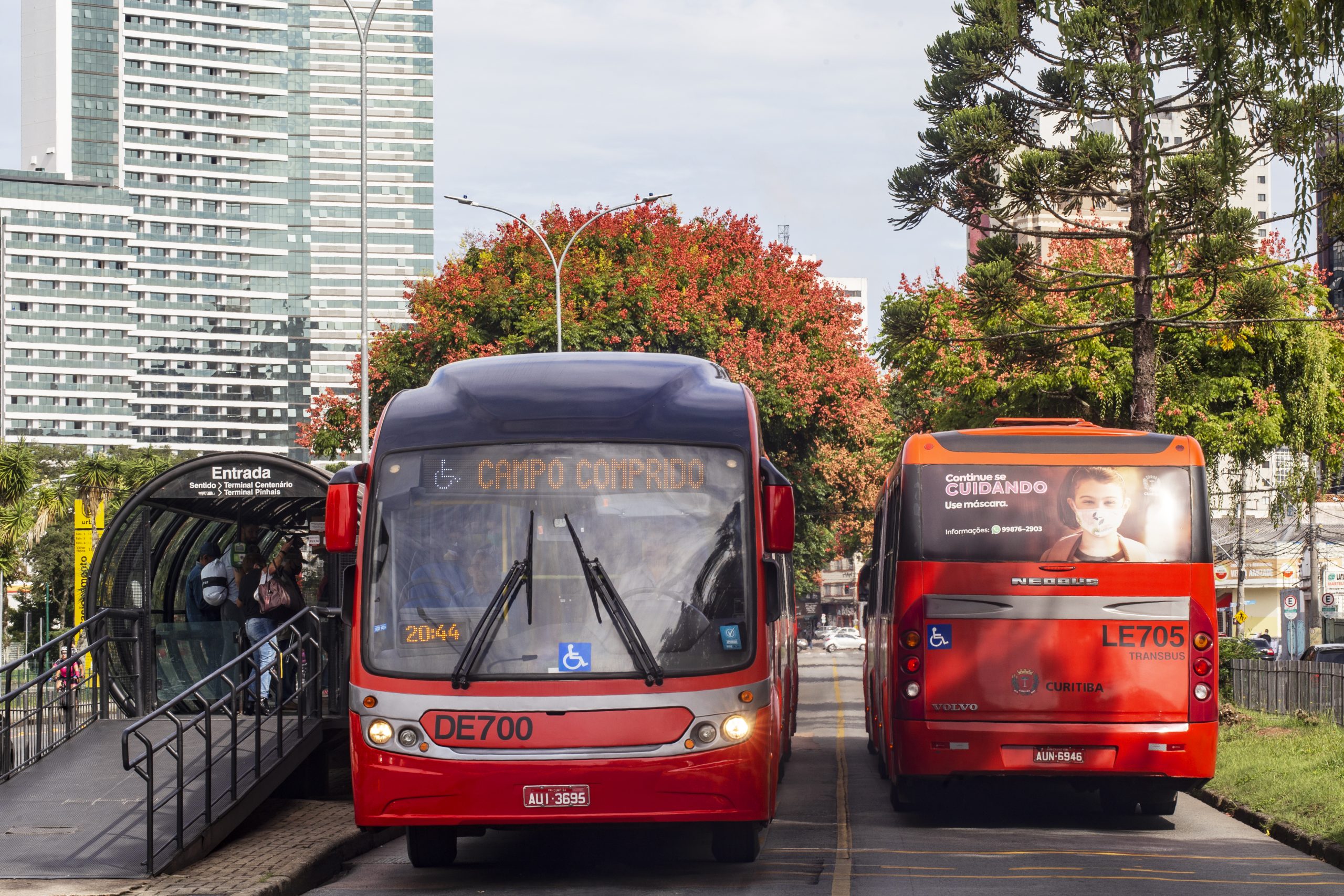  ônibus Curitiba 