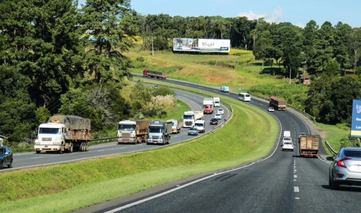 DER/PR vai liberar faixa adicional no km 39 da BR-277 nesta quarta-feira