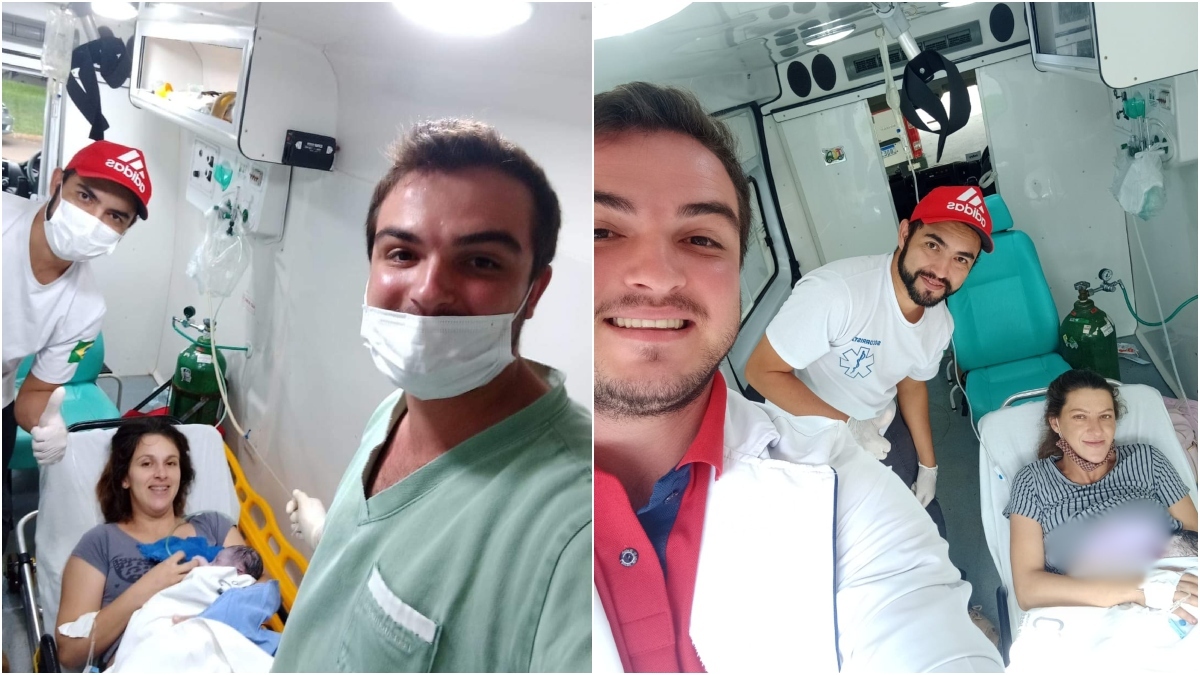  Dois bebês nascem dentro da mesma ambulância e no mesmo dia 