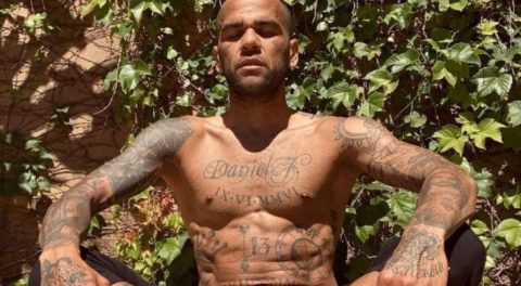  Tatuagem íntima de Daniel Alves contribuiu para prisão, afirma jornal 