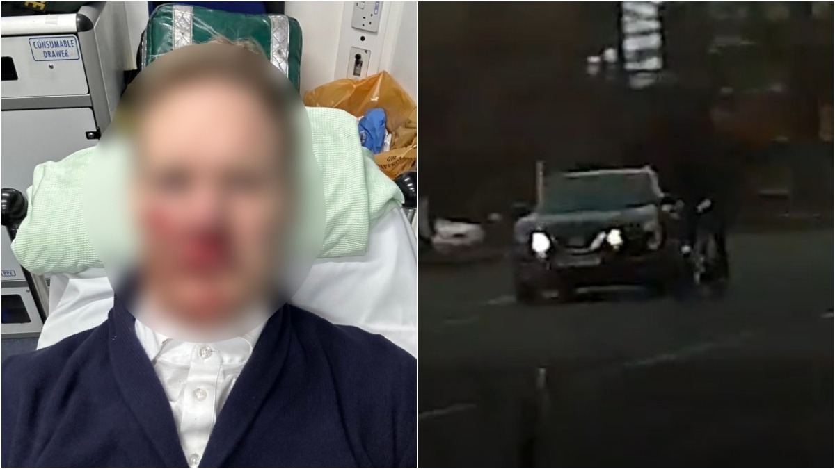  Vídeo: Apresentador de TV é atropelado por caminhonete enquanto andava de bicicleta 