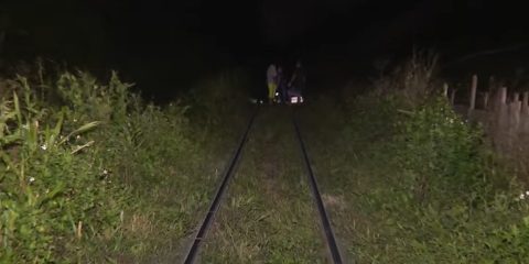 acidente trilho do trem