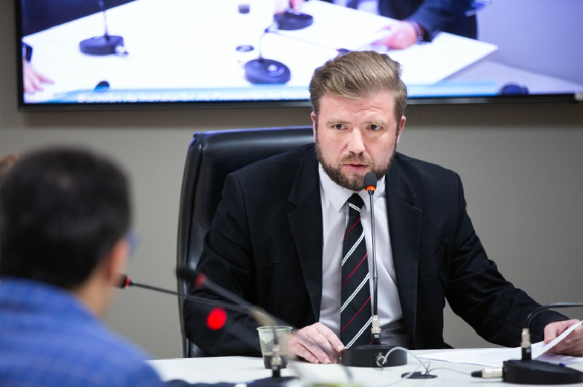  Novo membro da Comissão de Saúde, Alexandre Leprevost foi eleito presidente do colegiado. (Foto: Rodrigo Fonseca/CMC) 