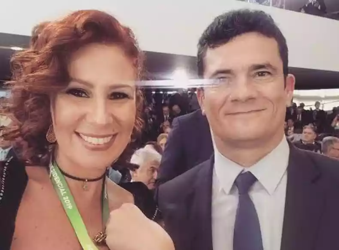  Carla Zambelli e Sergio Moro 