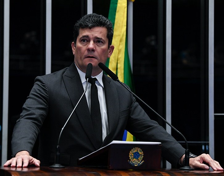  Sérgio Moro em sessão do Senado 