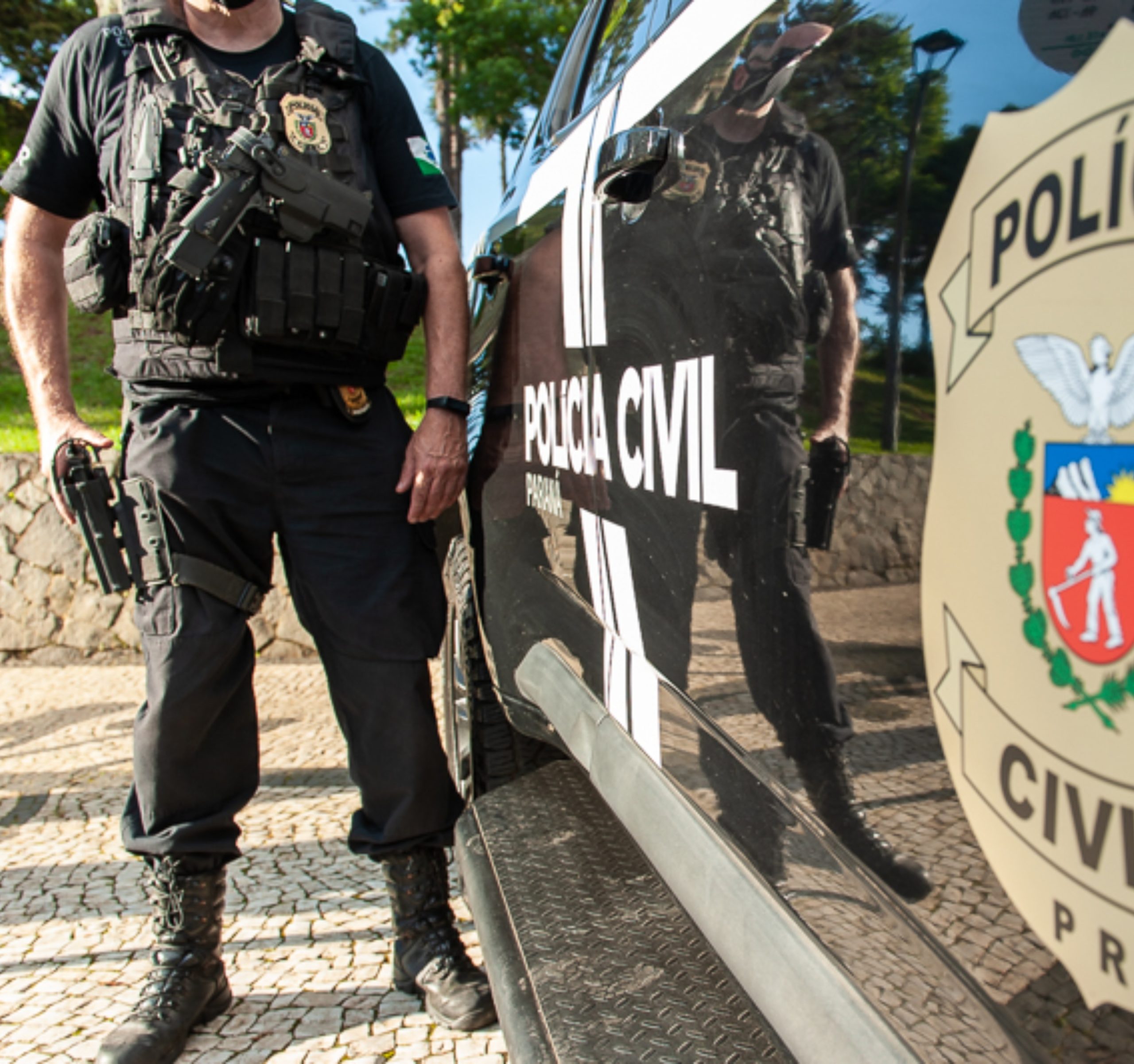  Marcelo Rosa foi preso no Rio de Janeiro, investigado por roubo a banco. (Foto: Fábio Dias / Polícia Civil) 