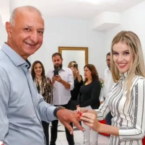 O casamento do prefeito de Araucária, Hissam Hussein, de 65 anos, com uma adolescente de 16, pode ser anulado por causa de uma infração da celebrante do matrimônio