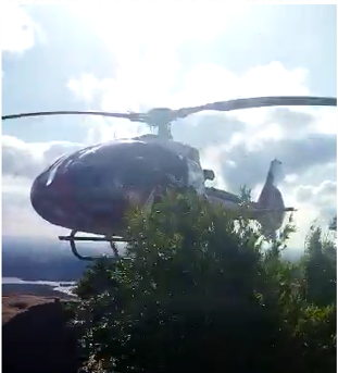  VÍDEO: Homem cai durante escalada e é resgatado no Morro do Canal 