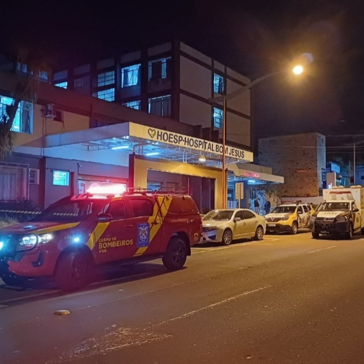  homem com explosivo no bolso interdita hospital bom jesus em toledo 