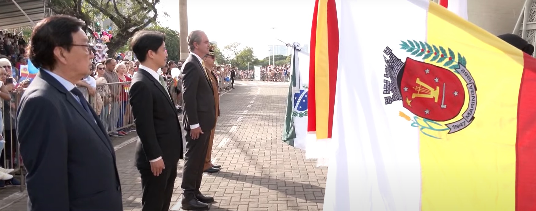  Desfile e comitiva japonesa marcam comemoração dos 76 anos de Maringá 