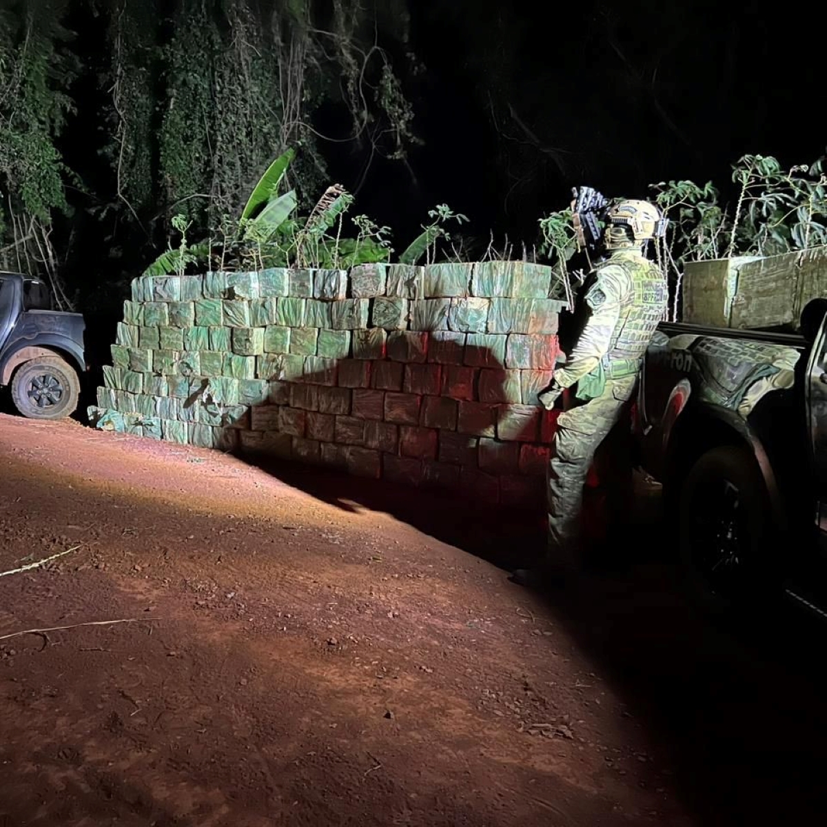  Polícia apreende quatro toneladas de drogas em Marechal Cândido Rondon 