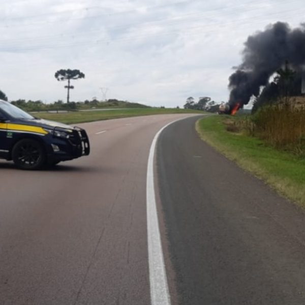 Caminhão-tanque incendeia e interdita BR-277 entre Curitiba e Campo Largo -  Jornal União Campina Grande do Sul