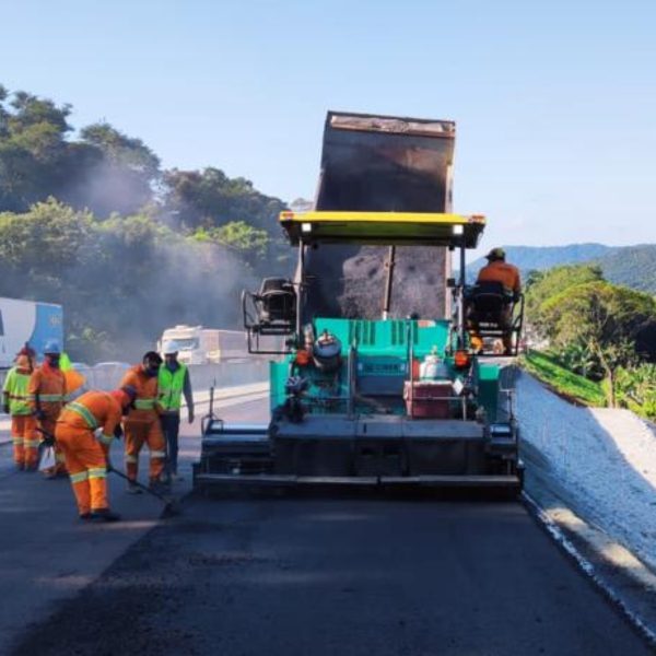 km 33 br-277 obras trânsito rodovia estrada